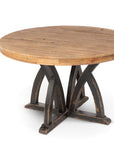 Park Hill | Elba Round Wood Dining Table - My Pampered Life Seattle