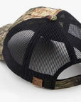 C.C. Mossy Oak Camouflage Mesh Back Ball Cap