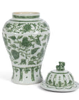 Park Hill | Embossed Floral Ginger Jar