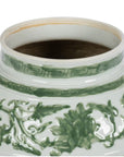 Park Hill | Embossed Floral Ginger Jar