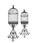 Park Hill Scrollwork Birdcage Planters – Set of 2