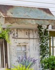 Park Hill Aged Metal Awning – Bronze & Green Patina