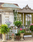Park Hill Aged Metal Awning – Bronze & Green Patina