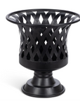 Park Hill Woven Metal Classic Urns, Set of 2