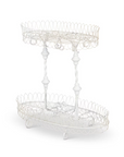 Park Hill French Wire Display Stand – Antiqued White