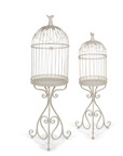 Park Hill Scrollwork Birdcage Planters – Set of 2