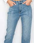 Artemis Vintage |Plus Tummy Control High Rise Straight Jeans