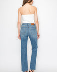 Artemis Vintage |Tummy Control High Rise Slim Straight Jeans - My Pampered Life Seattle