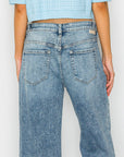 Artemis Vintage |Adjustable Waistband High Rise Baggy Wide Jeans - My Pampered Life Seattle