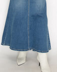 Artemis Vintage |Astrid Denim Mermaid Maxi Skirt - My Pampered Life Seattle