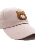 Dusty Rose Teddy Bear Hat - My Pampered Life Seattle