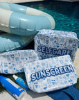 Sunscreen - Blue Americana Clear Coat Bag - My Pampered Life Seattle