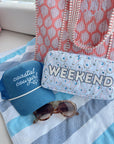 Weekend - Blue Oysters Large Bag - My Pampered Life Seattle