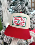 Christmas Cocktail Club - Red Vintage Trucker Hat - My Pampered Life Seattle