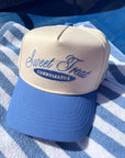 Sweet Treat Connoisseur - Periwinkle Vintage Trucker Hat - My Pampered Life Seattle