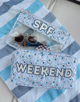Weekend - Blue Oysters Large Bag - My Pampered Life Seattle