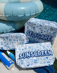 Sunscreen - Blue Americana Clear Coat Bag - My Pampered Life Seattle