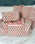 Quilted Block-Print Duffel Bag - My Pampered Life Seattle