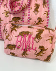 Quilted Block-Print Makeup Bag - My Pampered Life Seattle