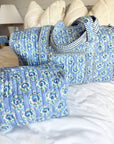 Quilted Block-Print Duffel Bag - My Pampered Life Seattle