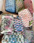 Quilted Block-Print Makeup Bag - My Pampered Life Seattle