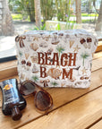 Beach Bum - Neutral Coastal Cocktail XL Bag - My Pampered Life Seattle