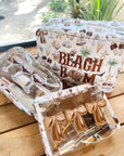 Beach Bum - Neutral Coastal Cocktail XL Bag - My Pampered Life Seattle