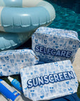 Sunscreen - Blue Americana Clear Coat Bag - My Pampered Life Seattle