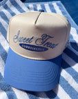 Sweet Treat Connoisseur - Periwinkle Vintage Trucker Hat - My Pampered Life Seattle