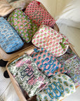 Quilted Block-Print Makeup Bag - My Pampered Life Seattle