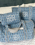 Quilted Block-Print Duffel Bag - My Pampered Life Seattle