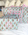 Quilted Block-Print Duffel Bag - My Pampered Life Seattle