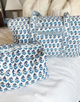 Quilted Block-Print Duffel Bag - My Pampered Life Seattle