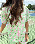 Pickleball - Short Pajama Set