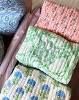 Quilted Block-Print Makeup Bag - My Pampered Life Seattle