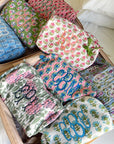 Quilted Block-Print Makeup Bag - My Pampered Life Seattle