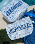 Sunscreen - Blue Americana Clear Coat Bag - My Pampered Life Seattle