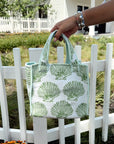 Quilted Block-Print Mini Tote Bag - My Pampered Life Seattle