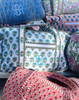 Quilted Block-Print Duffel Bag - My Pampered Life Seattle