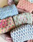 Quilted Block-Print Makeup Bag - My Pampered Life Seattle