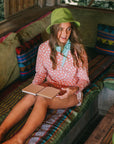WATU Seaside Cotton Bucket Hat in Lime Green - My Pampered Life Seattle