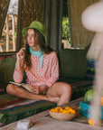 WATU Seaside Cotton Bucket Hat in Lime Green - My Pampered Life Seattle
