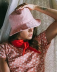 WATU Seaside Linen Bucket Hat, in Salt Pink - My Pampered Life Seattle