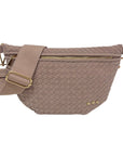 Suede Westlyn Woven Bum Bag