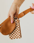 Wonderlust Woven Dual Pouch Wristlet