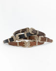 Double Buckle Western Belt