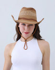 Braided Straw Cowboy Hat