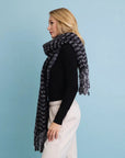 Soft Chenille Tassel Scarf