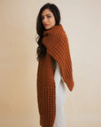 Waffle Weave Oversized Scarf