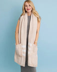 Soft Chenille Pocket Scarf